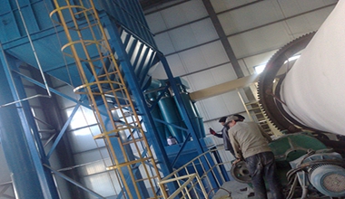 寧夏科峻建材有限公司，脫硫石膏粉生產(chǎn)線